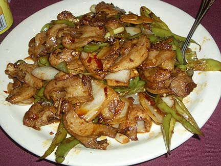Twice Cooked Pork - Szechuan 